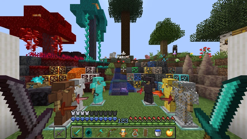 Vanilla enchanced ( Red edition ): showcase 2 of 5