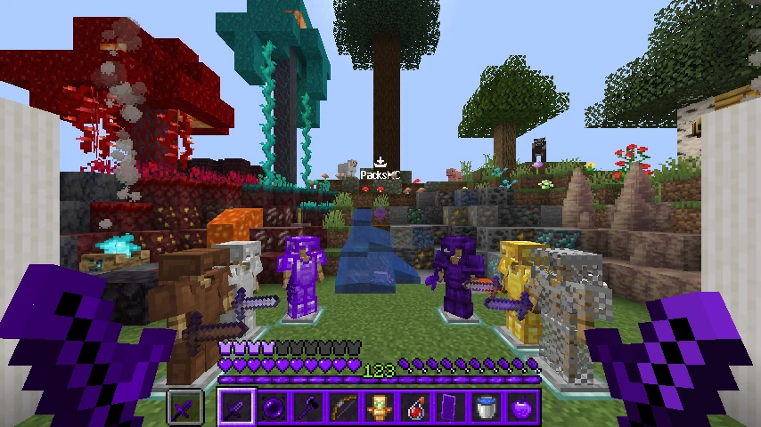 purple: showcase 2 of 5