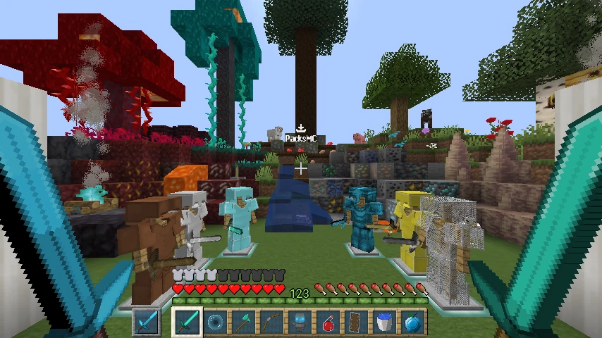 Goges 1.16 Pack v1.2 HEAVENLY BLUE EDITION: showcase 2 of 5