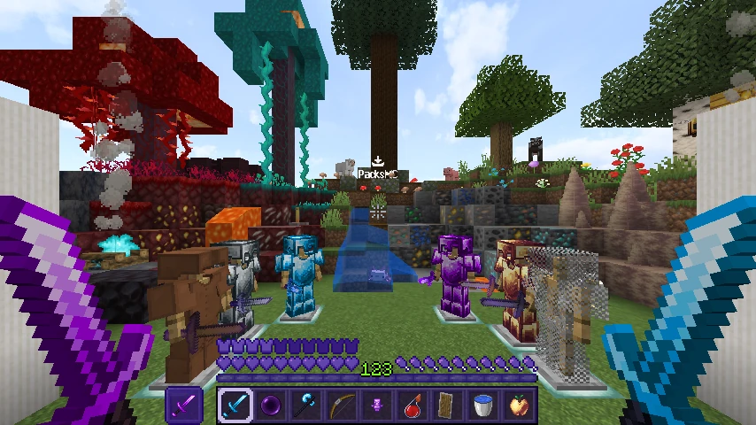 Violet CPvP 32x V3: showcase 2 of 5