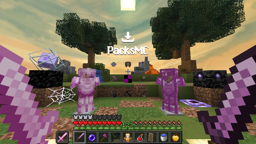 Pink Sword & Crystal Pack