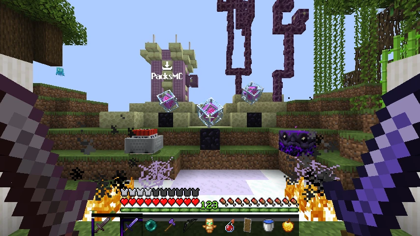TryH4rdd Purple Default 1.21.11: showcase 4 of 5