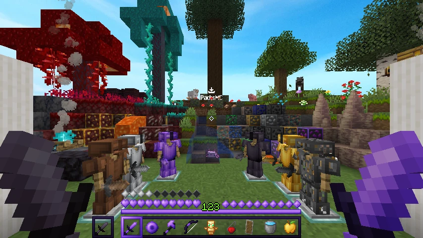 midnight 16x v1.21.10-purple: showcase 2 of 5