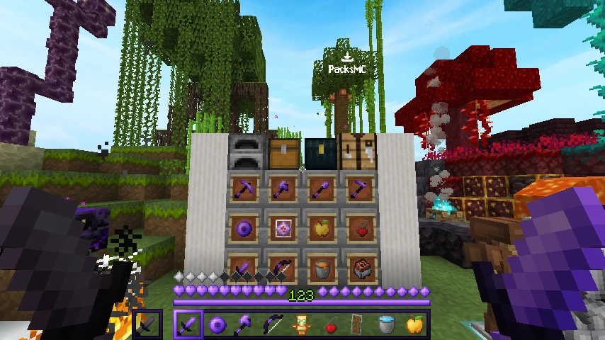 midnight 16x v1.21.10-purple: showcase 5 of 5