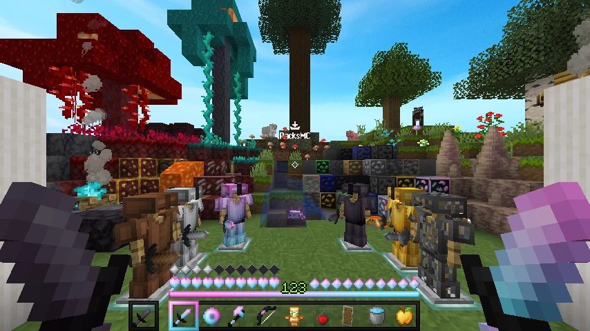 midnight 16x v1.21.10-cotton candy: showcase 2 of 5