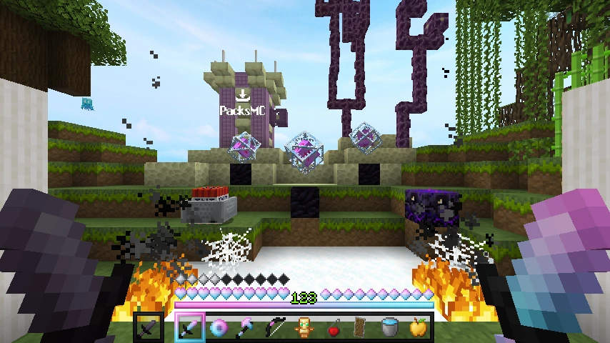 midnight 16x v1.21.10-cotton candy: showcase 4 of 5