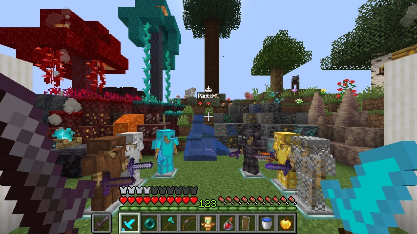 DiamondSwordPack: showcase 2 of 5