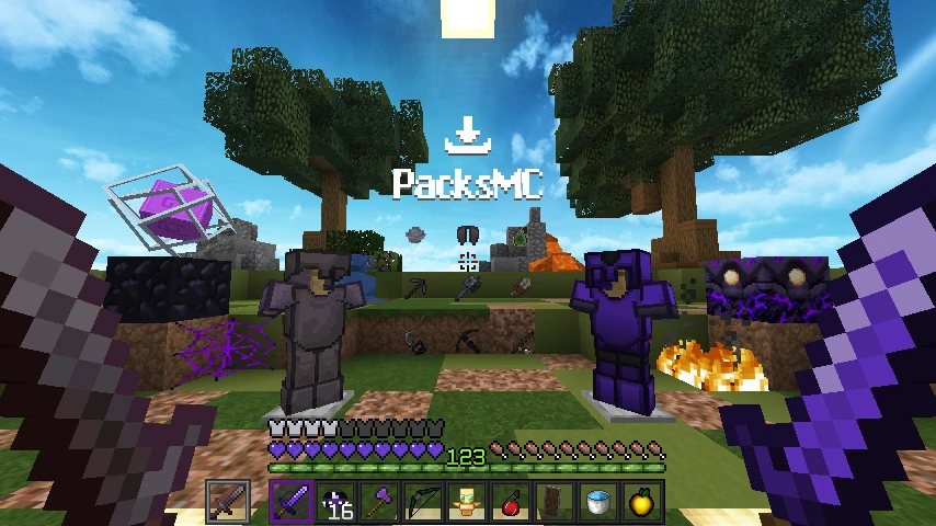 TRYH4RDD PACK PURPLE