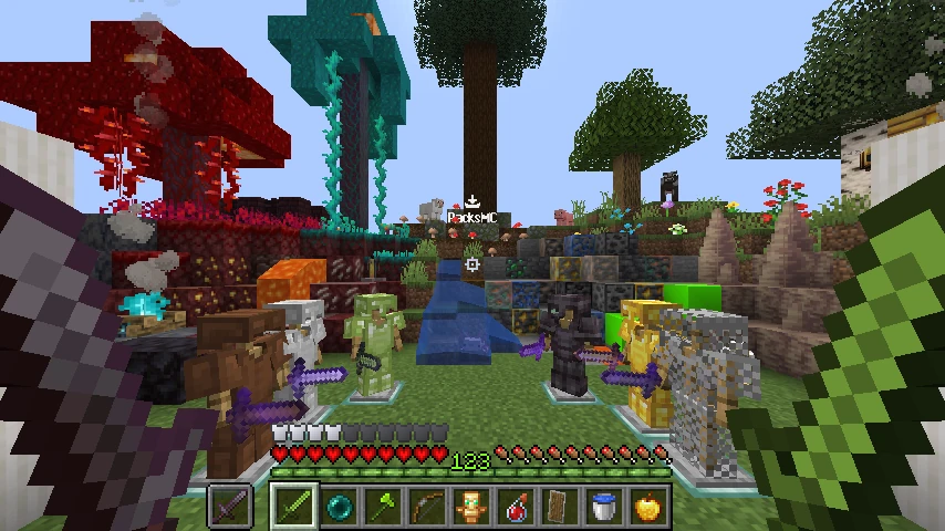 Default Lime UHC Pack: showcase 2 of 5