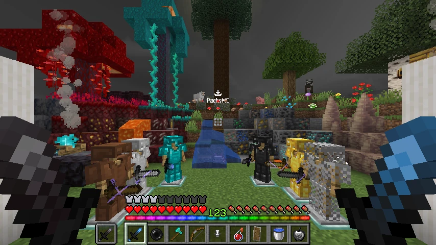 §fDefault §0Black §f PvP: showcase 2 of 5