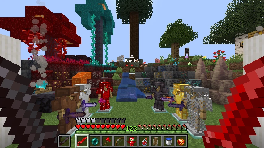 Red: showcase 2 of 5