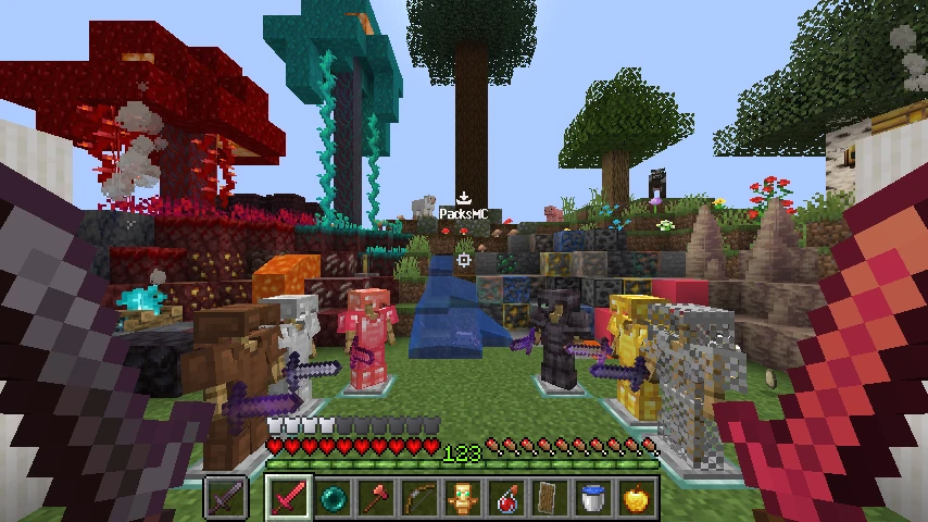 Coral Default UHC pack: showcase 2 of 5