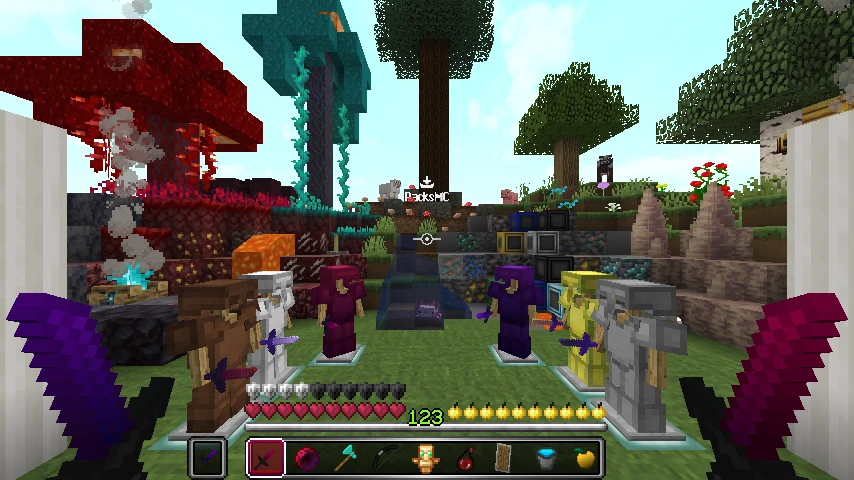 DragonFruit 32x 1.21.8: showcase 2 of 5