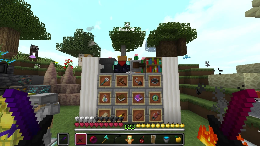 DragonFruit 32x 1.21.8: showcase 3 of 5