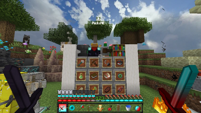 NoursPack 500 follows Ice Red: showcase 3 of 5