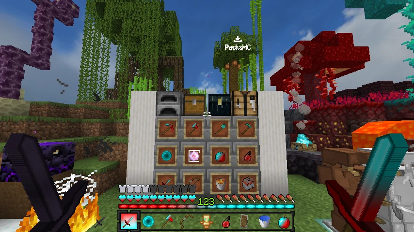 NoursPack 500 follows Ice Red: showcase 5 of 5