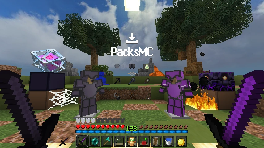 Goofy Demon Purple