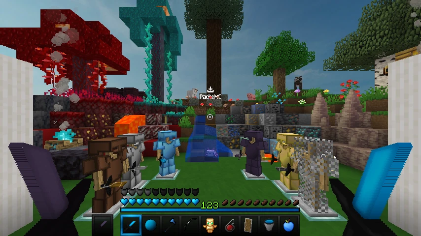 Nimbus Mash 128x v1.21.10: showcase 2 of 5