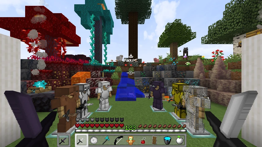 White 128x v1.21.10: showcase 2 of 5