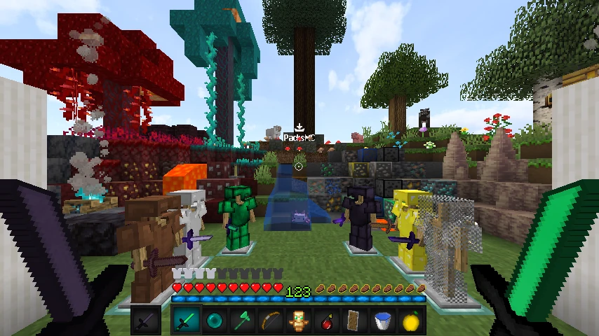 WAR pack green v1.21.10: showcase 2 of 5