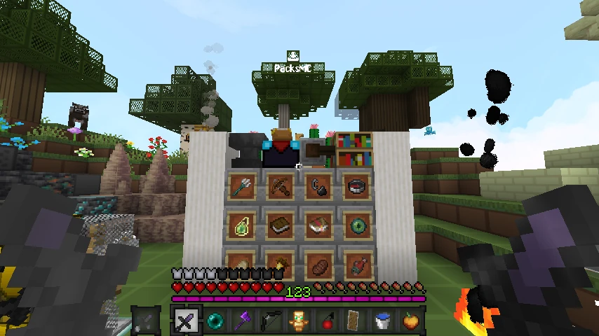 Shant pack v4 Purplegray v1.21.10: showcase 3 of 5
