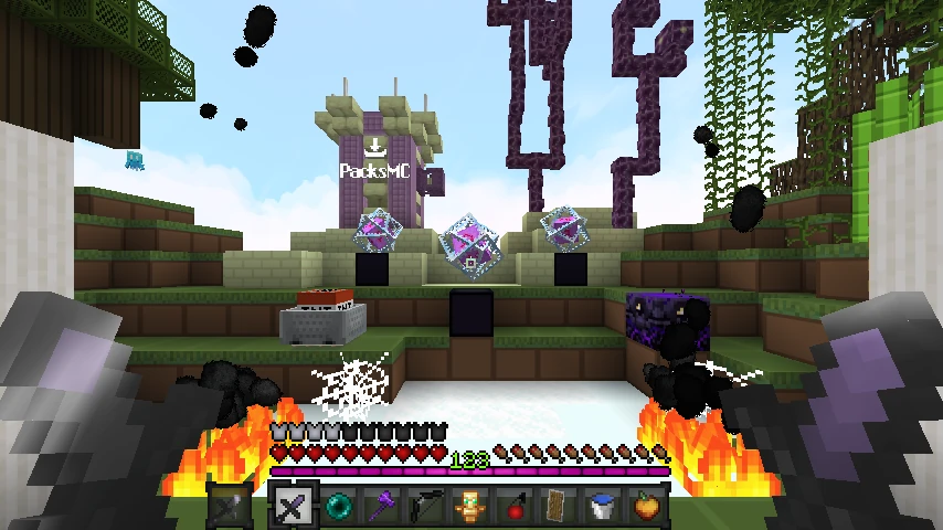 Shant pack v4 Purplegray v1.21.10: showcase 4 of 5