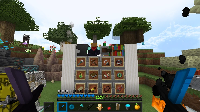 Blue 128x v1.21.10: showcase 3 of 5