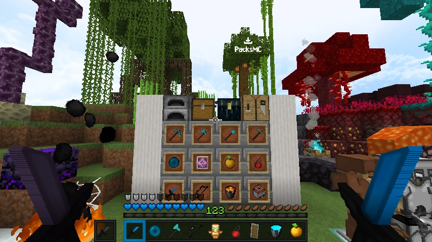 Blue 128x v1.21.10: showcase 5 of 5