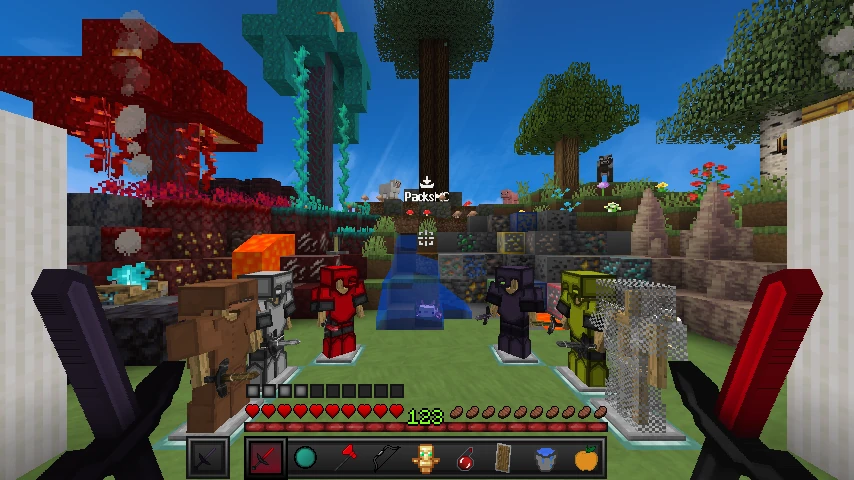 Dark Sea 256x Red Edit v1.21.10: showcase 2 of 5