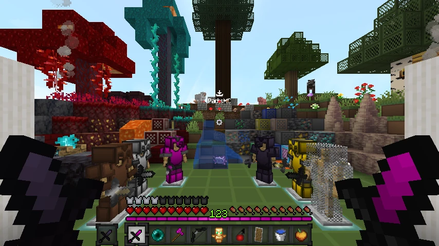 Shant pack v4 pink v1.21.10: showcase 2 of 5