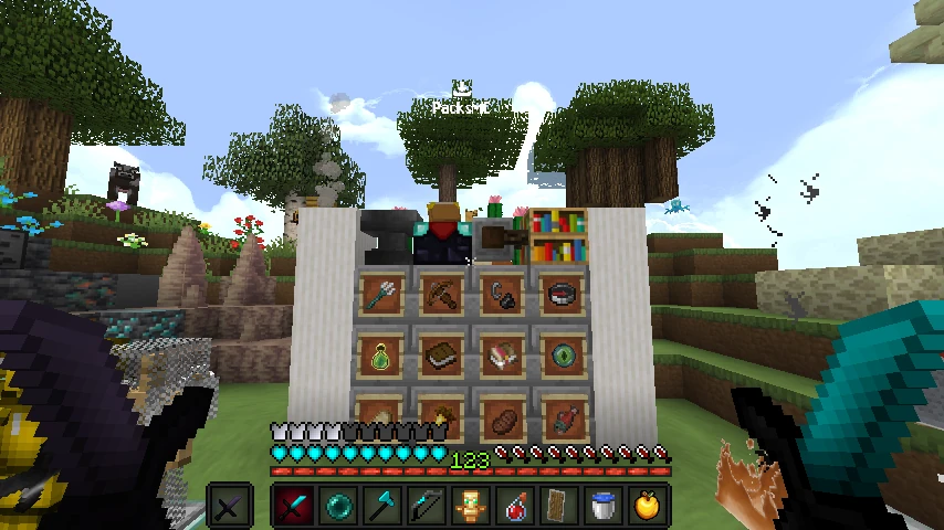 Ghost 2k pack BLUE v1.21.10: showcase 3 of 5