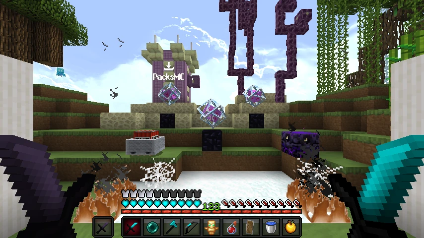 Ghost 2k pack BLUE v1.21.10: showcase 4 of 5