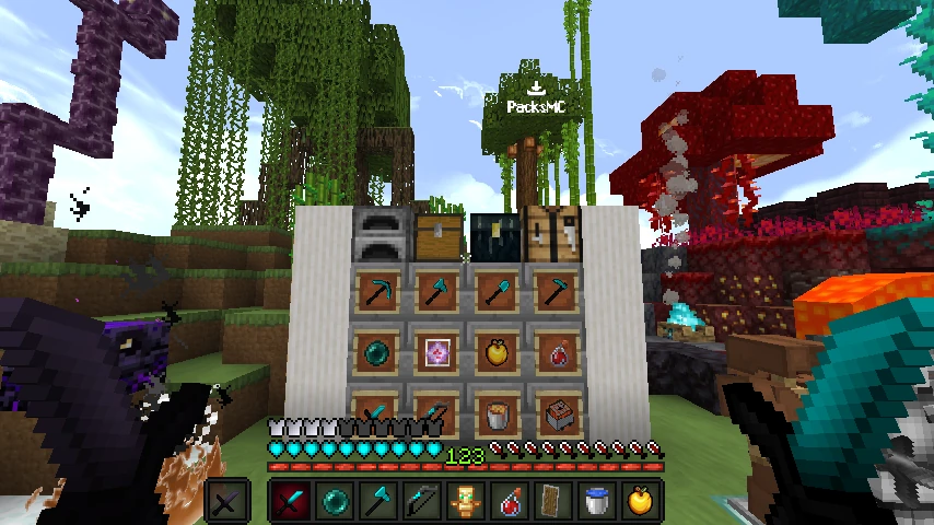 Ghost 2k pack BLUE v1.21.10: showcase 5 of 5