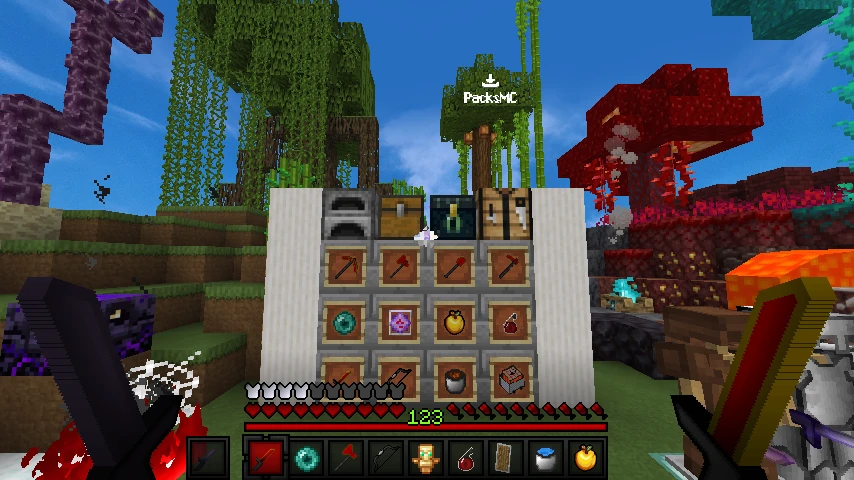 Dynamic Duo V2 Golded v1.21.10: showcase 5 of 5