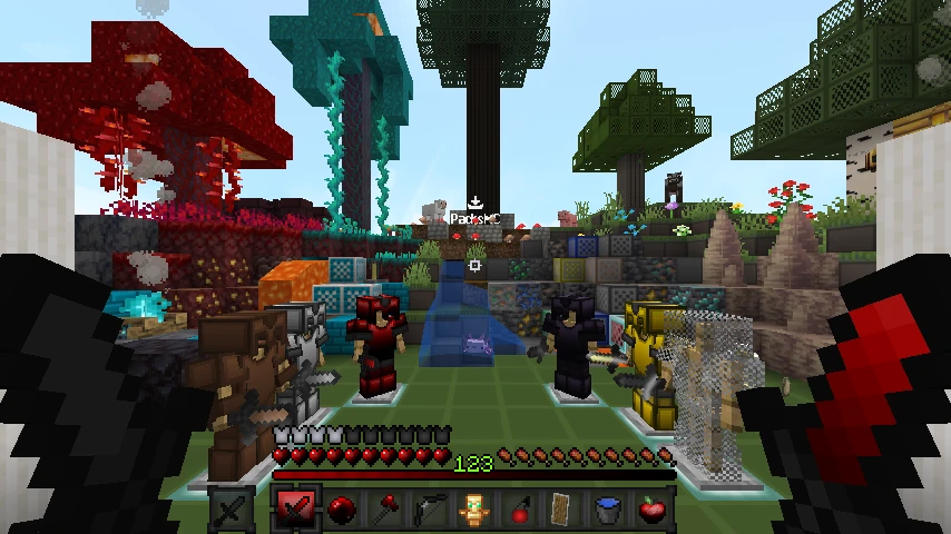 venexis shant v4 blackred v1.21.10: showcase 2 of 5