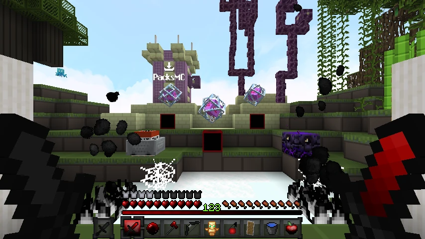venexis shant v4 blackred v1.21.10: showcase 4 of 5