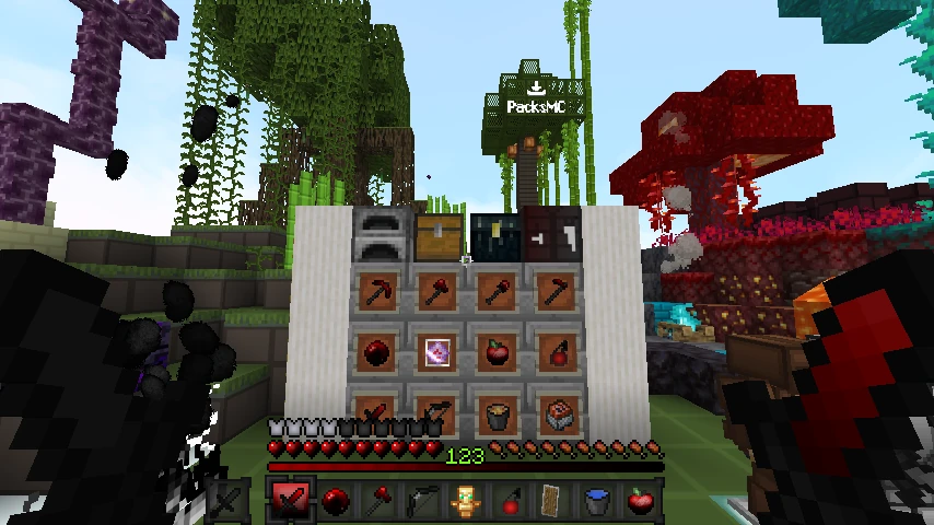 venexis shant v4 blackred v1.21.10: showcase 5 of 5