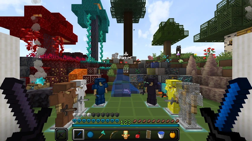 Amaranth Blue UHC v1.21.10: showcase 2 of 5