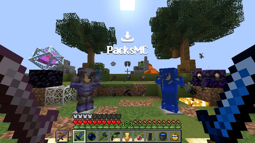 Blue Ascended UHC Pack