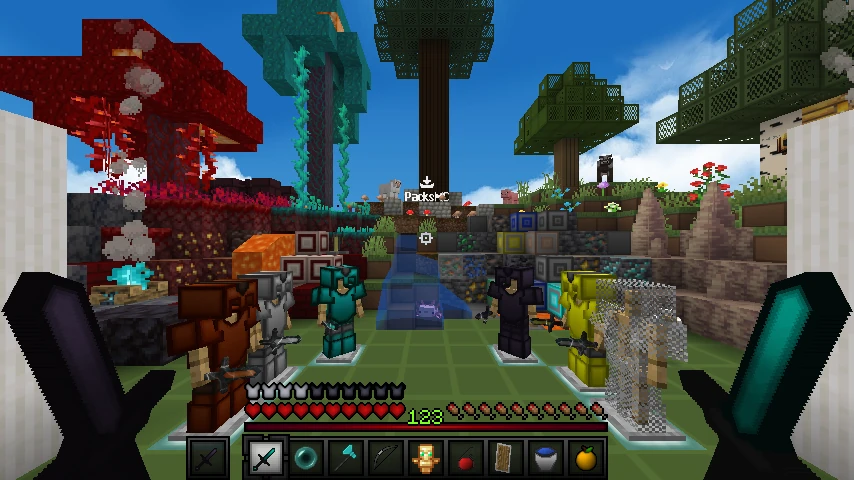 Shant V4 Revamp 128x v1.21.10: showcase 2 of 5