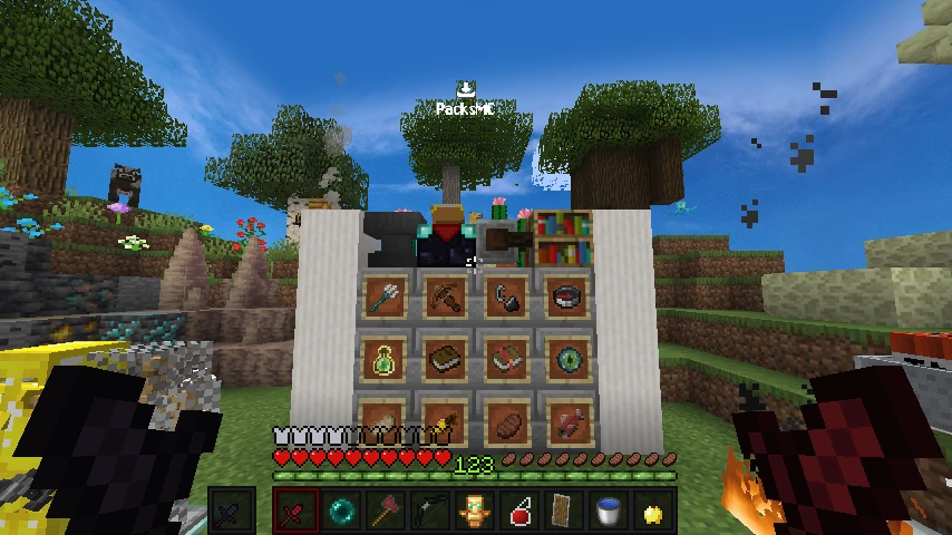 various default v1.21.10: showcase 3 of 5