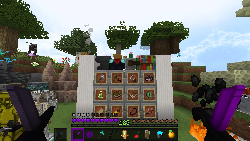 Purple 128x v1.21.10: showcase 3 of 5