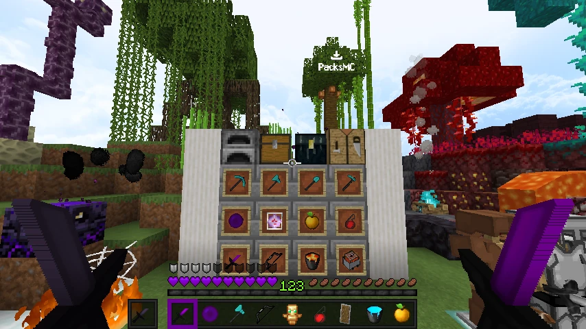 Purple 128x v1.21.10: showcase 5 of 5