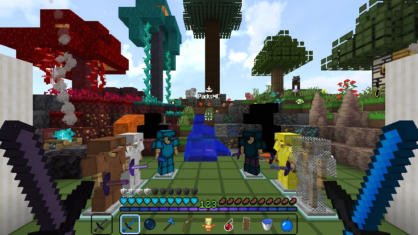 Eum3 Blue Revamp v1.21.10: showcase 2 of 5