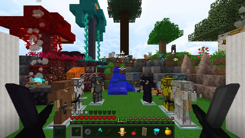 gray 128x v1.21.10: showcase 2 of 5