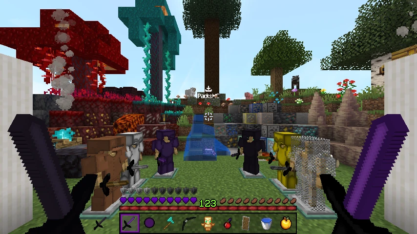 64x azert purple: showcase 2 of 5
