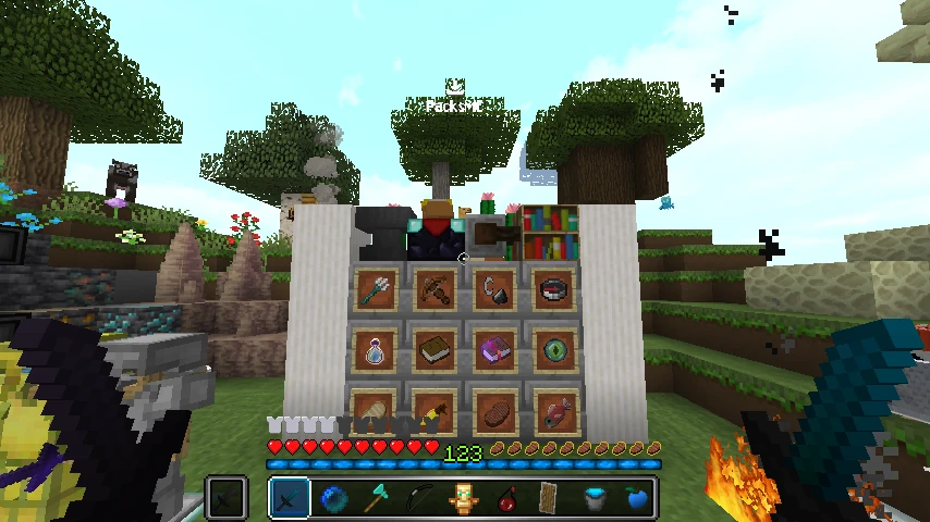 Dragonfruit 32x Blue Recolored v1.21.10: showcase 3 of 5
