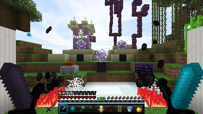 blojes 32x blue Texture Pack - Download for Minecraft 1.21 | PacksMC