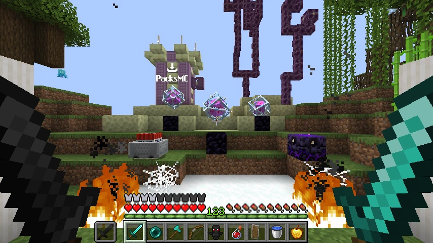 Darker Netherite and Totem: showcase 4 of 5