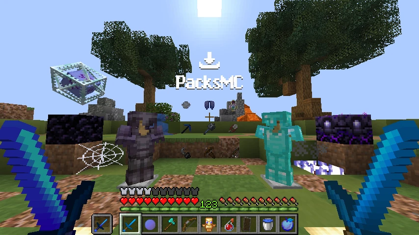 blue pack